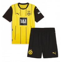 Dětský fotbalový dres Borussia Dortmund Donyell Malen #21 2024-25 Domácí Krátký Rukáv (+ trenýrky)